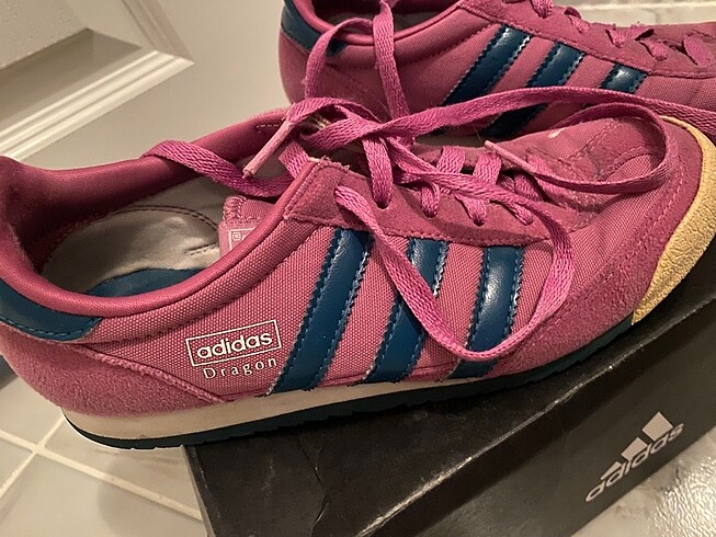 36 Beden pembe Renk Orijinal Adidas spor ayakkabı