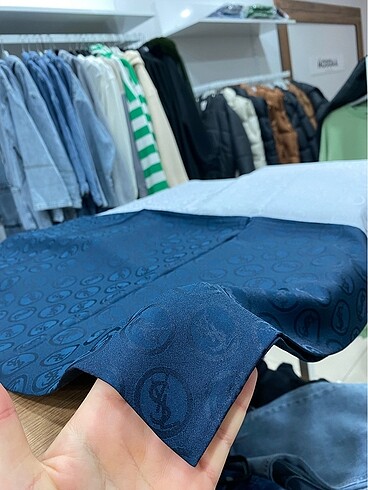 Beden lacivert Renk YSL ŞAL