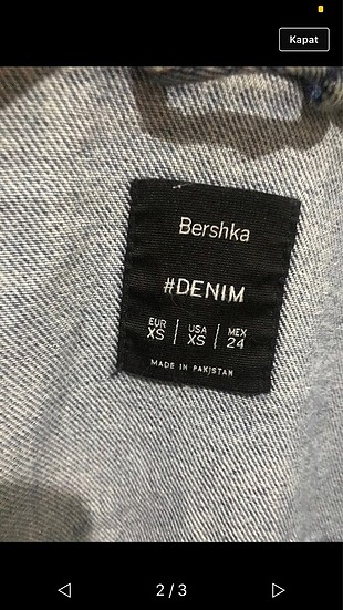 Bershka BERSHKA KOT CEKET 