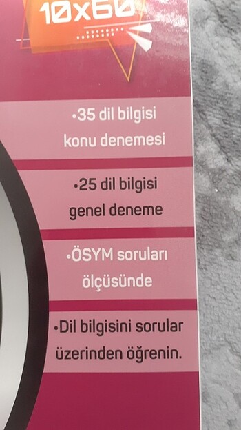  Beden Renk Deneme deposu dil bilgisi denemeleri