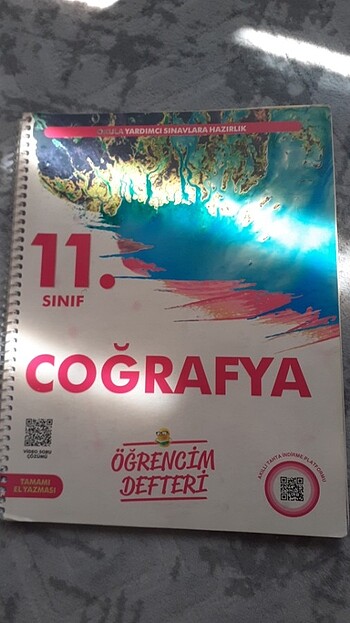 11.sınıf öğrencim defteri coğrafya 