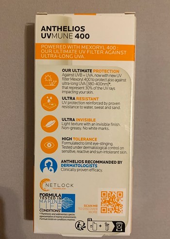 La Roche-Posay Anthelios UVMune 400 SPF 50+ Yağ Kontrolü - Görsel 2