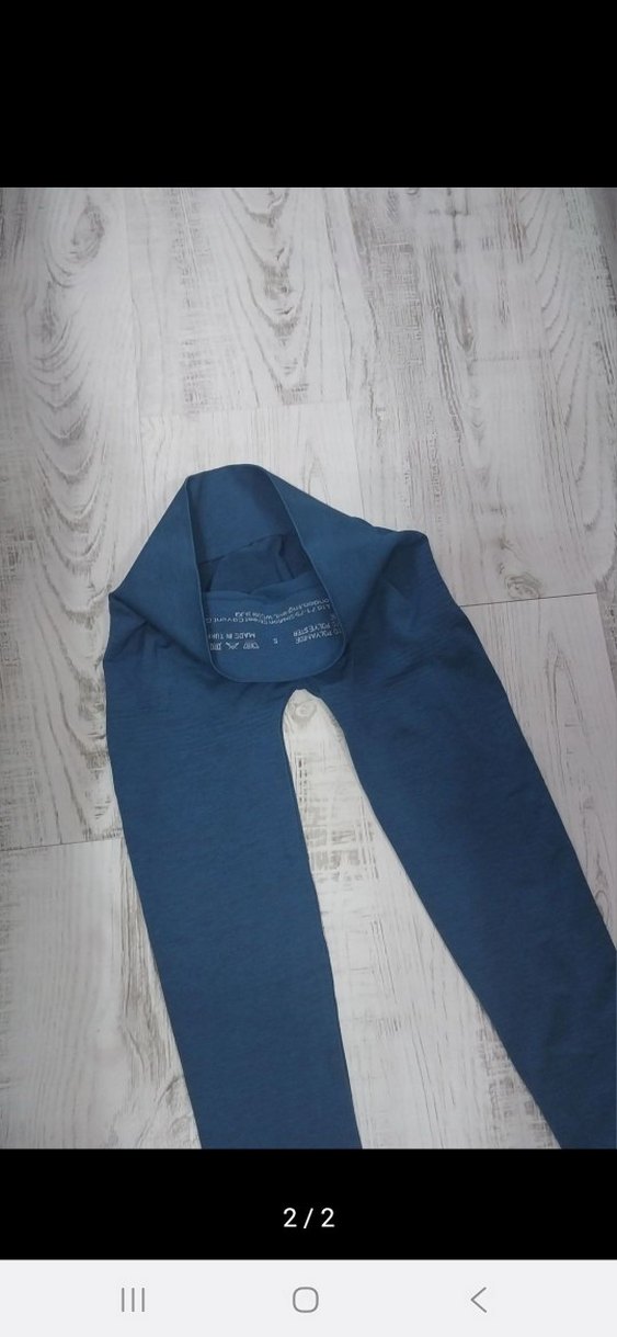 Tala Push Up Seamless büzgülü tayt - Görsel 2