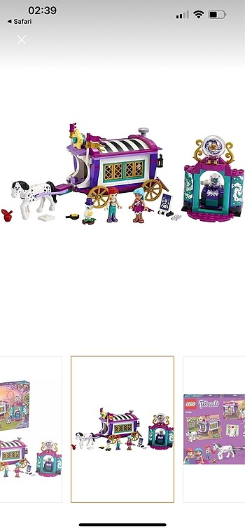 Diğer Lego friends sihirli karavan