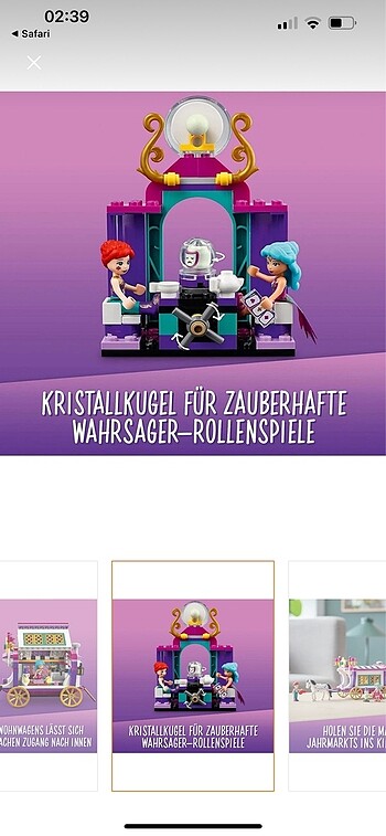  Beden Renk Lego friends sihirli karavan