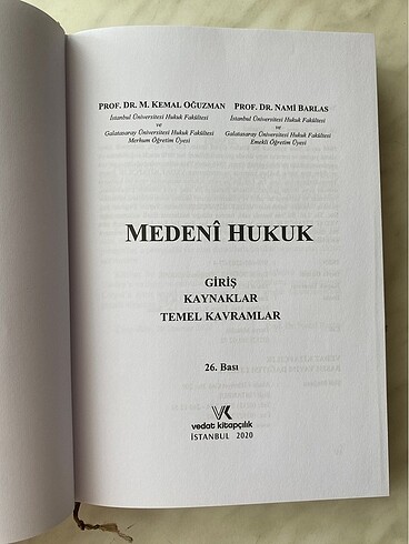 Oğuzman Medeni Hukuk
