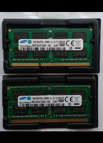 TEK FİYAT SIFIR SAMSUNG 8 GB DDR3L 1600 MHZ, 1.35V NOTEBOOK RAM.