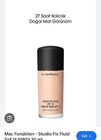 MAC fondöten