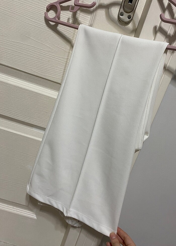 Beli lastikli pantolon - Görsel 3