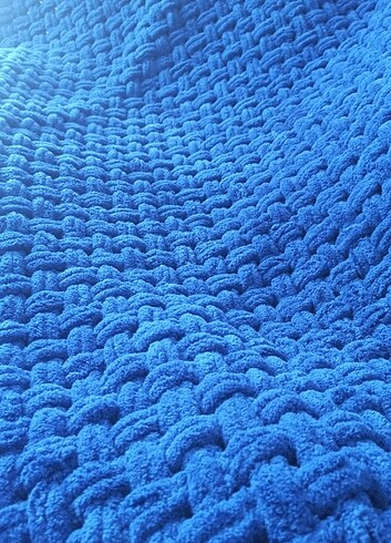  Beden lacivert Renk 100x180 Hasır model puffy battaniye