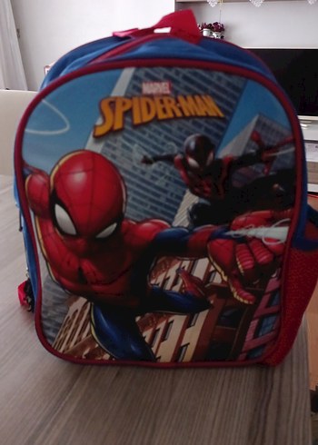 Çocuklar için Renkli Spiderman Okul Çantası