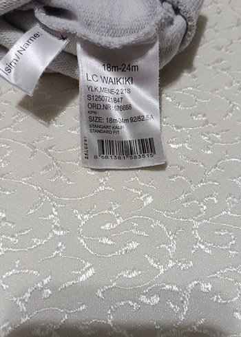 18-24 Ay Beden Erkek Gri Fermuarlı Kolsuz Yelek