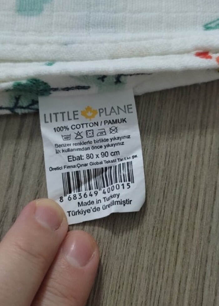 Muslin örtü  - Görsel 2