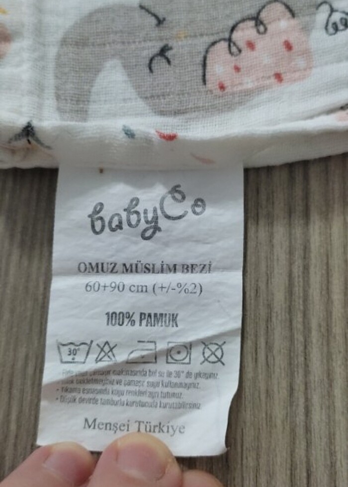 Muslin örtü  - Görsel 4