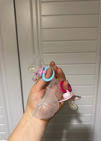 Pastel Pembe NUK Biberon Emziği - Görsel 2