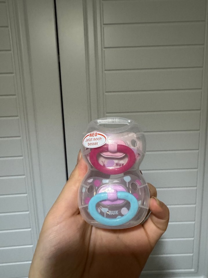 Pastel Pembe NUK Biberon Emziği - Görsel 3