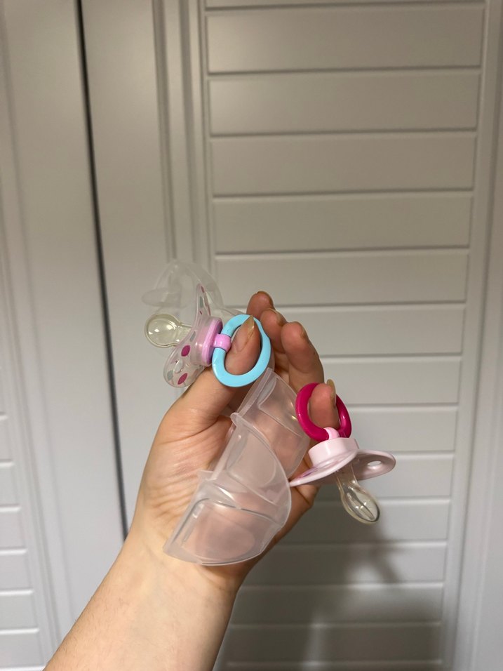 Pastel Pembe NUK Biberon Emziği - Görsel 2