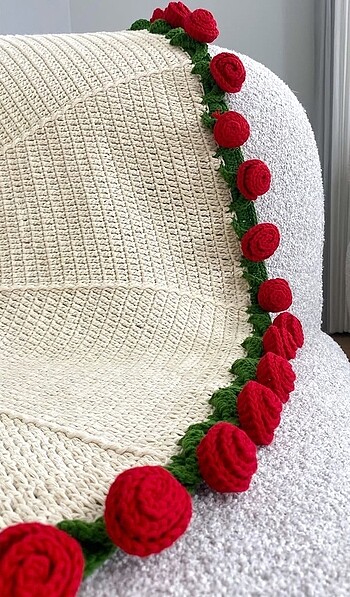 Diğer Yeni moda gül buketli battaniye