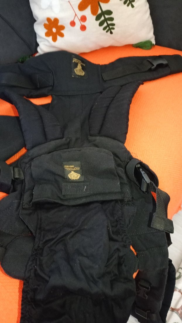 Siyah Bebek Taşıyıcı Kanguru - Görsel 3