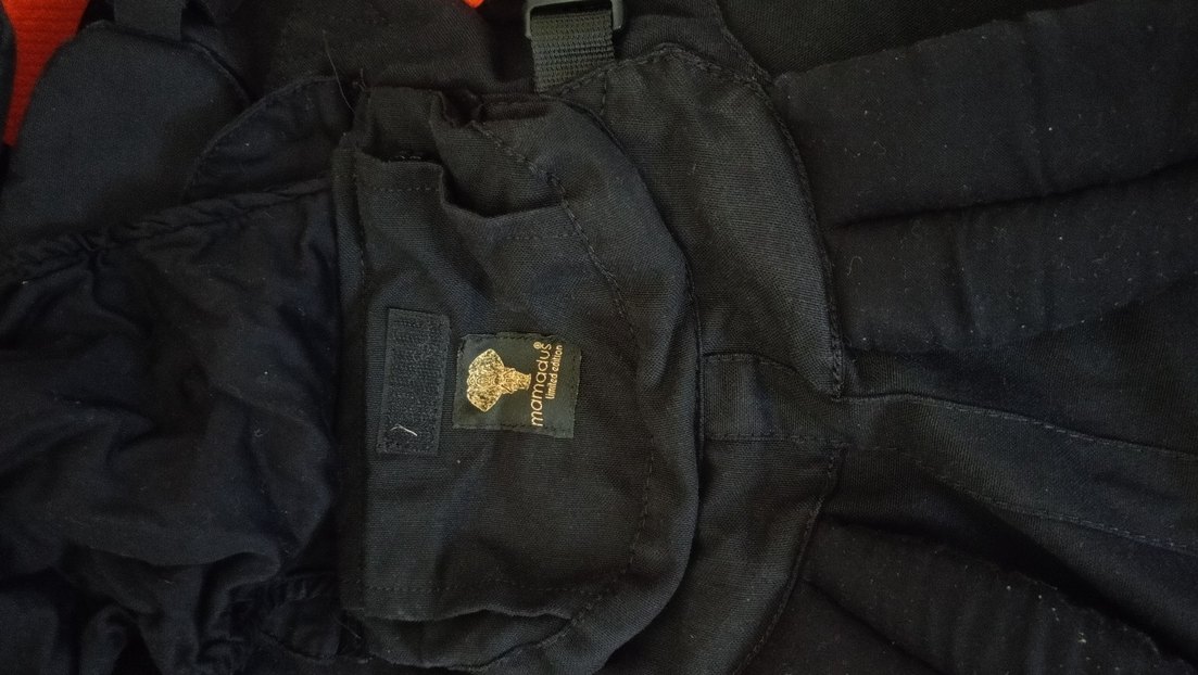 Siyah Bebek Taşıyıcı Kanguru - Görsel 2