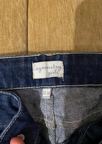 Diğer Beltli Lacivert Kadın Denim Pantolon