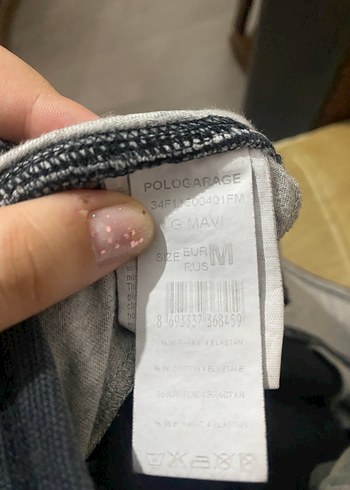 Diğer Kadın Lacivert Kemerli Mini Şort