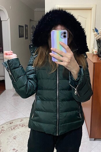 ZARA ŞİŞME MONT