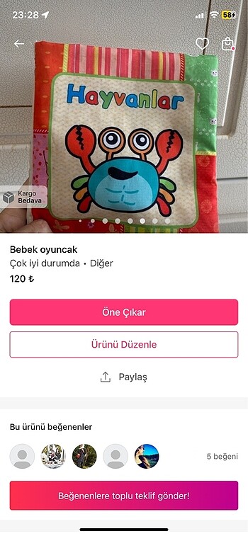 Diğer Bebek oyuncak