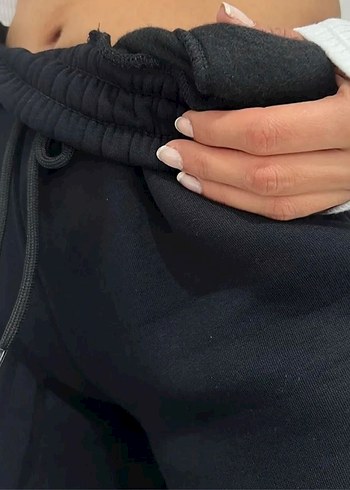 Zara Siyah 3 iplik Kadın Eşofman
