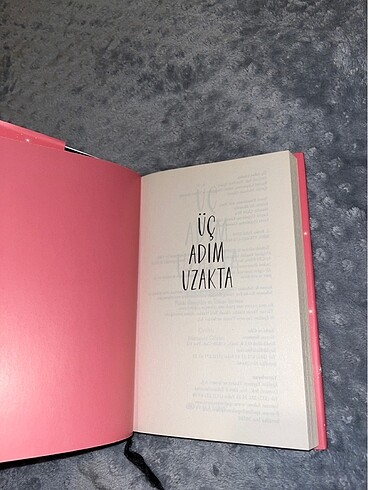  üç adım uzakta kitap