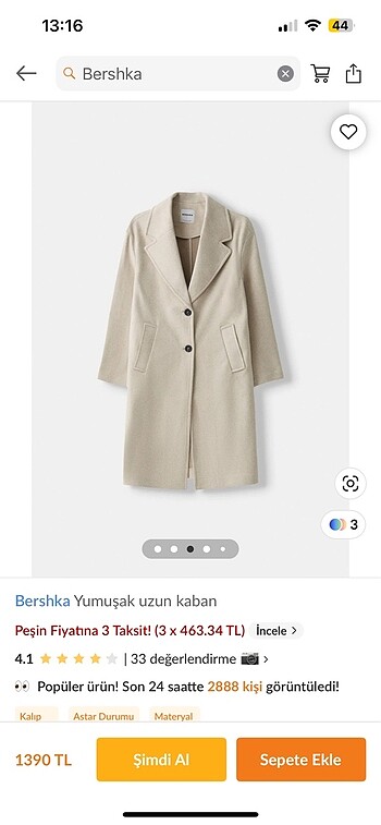 Bershka Bershka Kaban Taş rengi
