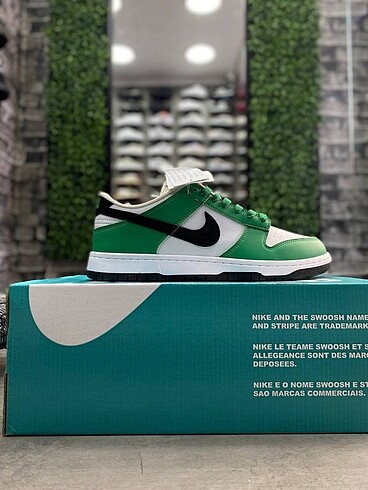 40 Beden yeşil Renk Nike Dunk Celtics