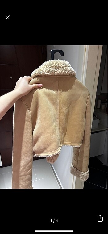 m Beden Crop bershka mont