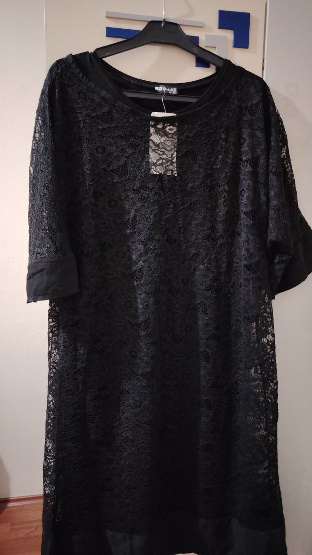 İkili Kadın Siyah elbise takım - Görsel 4