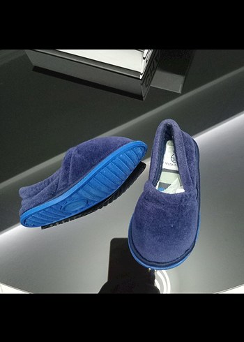 Christian Dior Erkek Mavi Ev Terliği Velcro - Görsel 3