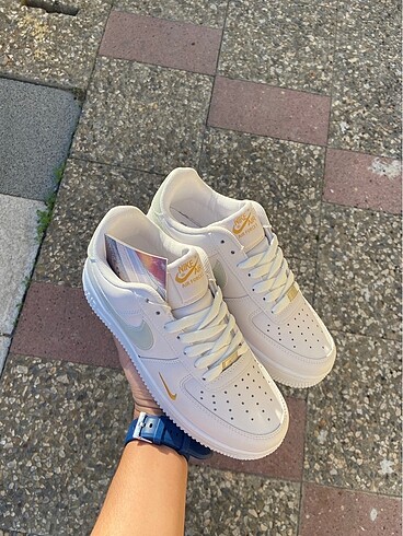 37 Beden beyaz Renk Air force essential Grey gold