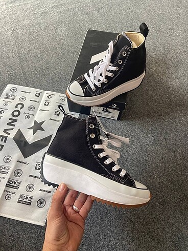 39 Beden siyah Renk CONVERSE RUN STAR 36-40 ARASI EN ÜST KALİTE