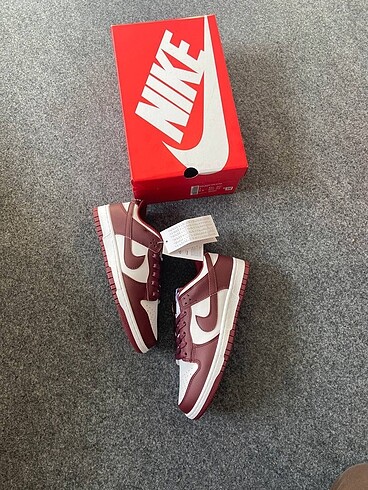 37 Beden bordo Renk Nike dunk bordo