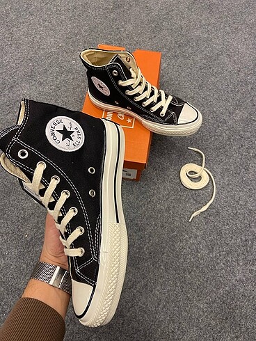 36 Beden siyah Renk Converse chuck tatlor