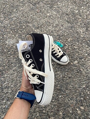 37 Beden siyah Renk Converse chuck Taylor