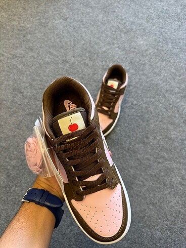 36 Beden kahverengi Renk Nike dunk özel seri