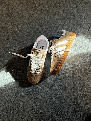36 Beden camel Renk Adidas Spezial handball