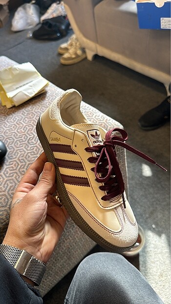 40 Beden ten rengi Renk Adidas samba mooron