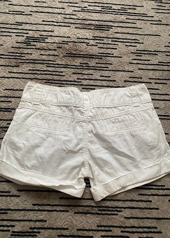 40 Beden Bershka Beyaz Mini Kadın Şort