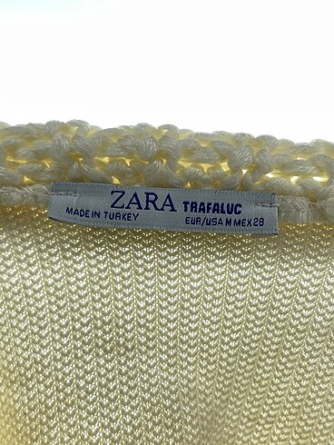 m Beden beyaz Renk Zara Kazak / Triko %70 İndirimli.