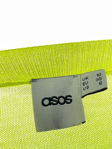 38 Beden sarı Renk Asos Hırka %70 İndirimli.