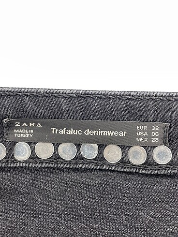 38 Beden siyah Renk Zara Jean / Kot %70 İndirimli.