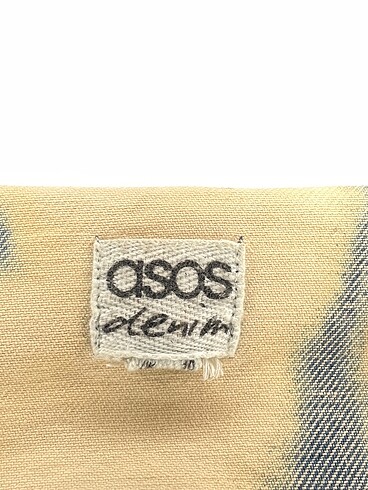 38 Beden çeşitli Renk Asos Kot Ceket %70 İndirimli.