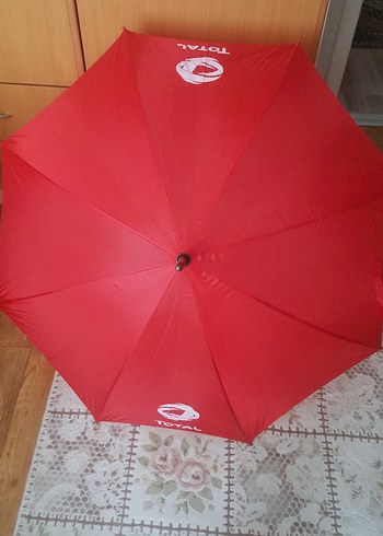 Beden kırmızı Renk Total Ahşap Otomatik Şemsiye