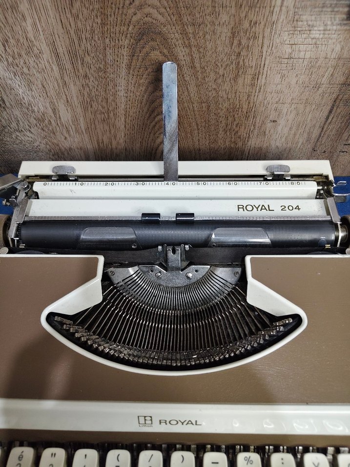 Royal 204 Vintage Daktilo - Görsel 5